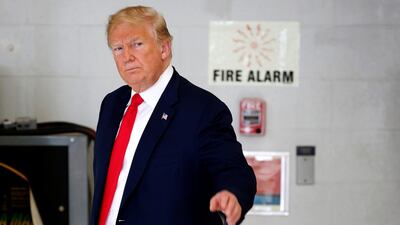 The International Monetary Fund is sounding the alarm over US president Donald Trump's decision to impose the EU, Canada and Mexico with metal tariffs. Joshua Roberts / Reuters