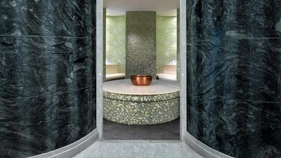 The treatment uses ingredients such as black soap, beeswax and argan oil. Courtesy Four Seasons Abu Dhabi