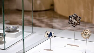 There are more than 200 artefacts spread across five sections. Khushnum Bhandari / The National