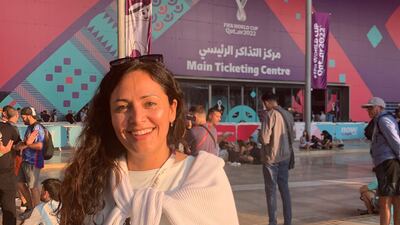 Argentina fan Carolina Gimenez described the hunt for tickets as 'crazy'