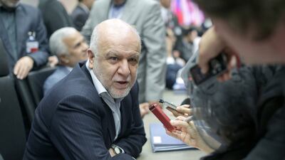Iranian energy minister Bijan Namdar Zanganeh said Russia could start importing crude oil from Iran as early as next week. Lisi Niesner / Bloomberg