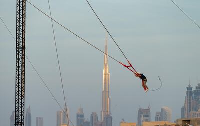 XDubai Slingshot opens on October 26. Courtesy XDubai