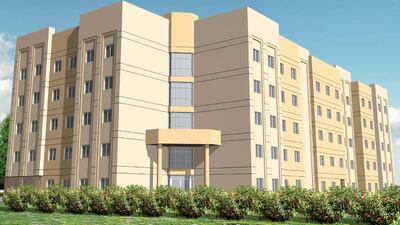 Once complete the Abu Dhabi University female accommodation expansion will provide 93 additional residential units for female students to the university. Courtesy UPC