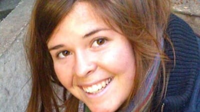 US hostage Kayla Mueller was reportedly raped by ISIL leader Abu Bakr Al Baghdadi. Photo courtesy of her family and the office of US Senator John McCain