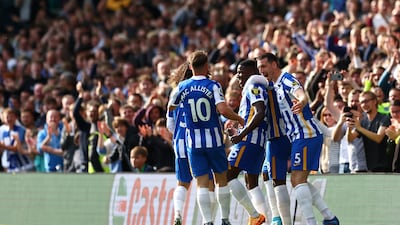 8. Brighton 4-0 Manchester United (May 7, 2022). Getty