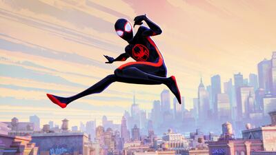 Shameik Moore plays Miles Morales in Spider-Man: Across the Spider-Verse. Photo: Sony Pictures Animation