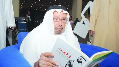 Emirati novelist and former UAE foreign minister Rashid Abdullah Al Nuaimi. Al Ittihad