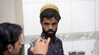 Rozi Khan works at Dilbar Hotel in Rawalpindi. AFP