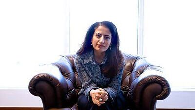 Amina Al Rustamani has overseen a transformation at Tecom as the company's chief executive. Clint McLean for The National