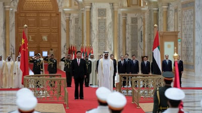 The leaders arrive. Crown Prince Court - Abu Dhabi