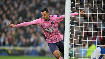 LW: Dwight McNeil (Everton). Tore Brighton to shreds on the left wing, first assisting Doucoure’s second goal before scoring Everton’s fourth and fifth. AFP