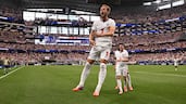 Harry Kane celebrates after scoring England's second goal against Croatia during their World Cup match at the Dallas Stadium in Arlington, Texas, US. AFP