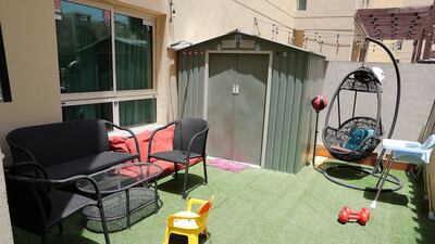 The big courtyard is Dr Hassan's favourite part of being on the ground floor