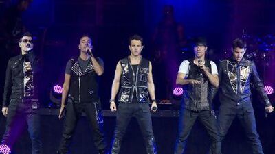 New Kids on the Block have taken lessons from Take That on their new album and embraced their middle age. Paul Hebert / Corbis