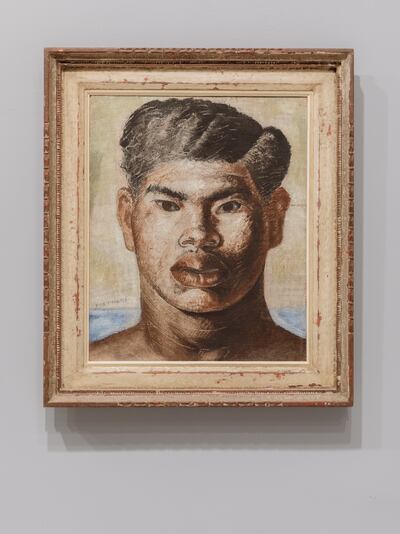 This painting Cabeca de Mulato from 1934 by the Brazilian artist Candido Portinari is about migration. Photo: Venice Biennale