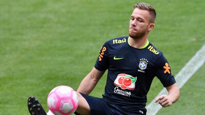 Arthur Melo (Gremio) The Brazilian midfielder, 21, has been linked to a €50 million (Dh217.7m) transfer to Barcelona. Rose to prominence this year, helping Gremio win the Copa Libertadores. Nelson Almeida / AFP