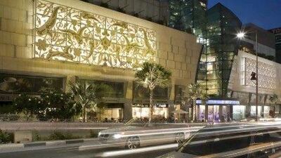 The Burjuman mall is enjoying strong traffic from the Metro because it is near an intersection of the read and green lines. Duncan Chard for The National