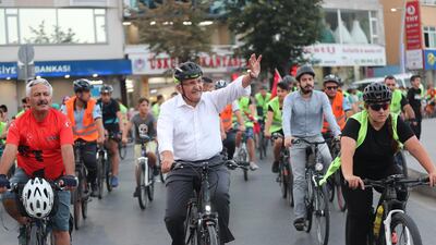 Murat Aydin, the mayor of Zeytinburnu, is promoting cycling within Istanbul. All photos Courtesy Zeytinburnu Belediyesi