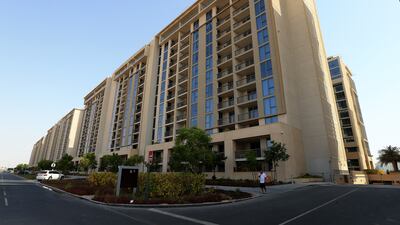 Al Zeina apartment blocks at Al Raha Beach. Ravindranath K / The National