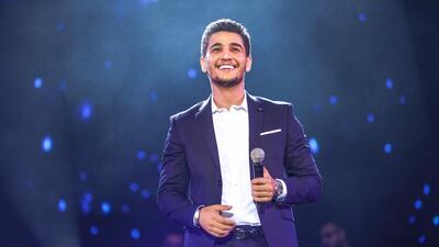 Mohammed Assaf performs as part of Mawazine festival in Rabat, Morocco on June 24, 2019. Courtesy Mawazine festival.