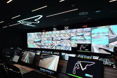 The new Yas Marina Circuit race control room. Photo: Ethara