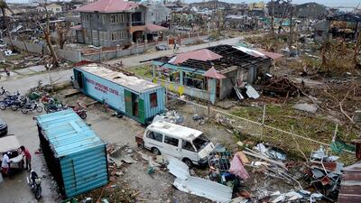 East Samar after the devastating typhoon that hit the Philippines. Aya Lowe / The National