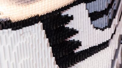 The recreation of the classic Land Cruiser grille.