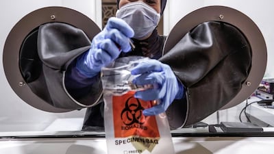 A mass testing campaign aims to screen all workers living in Abu Dhabi’s Mussaffah area