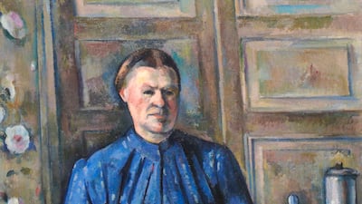 'Woman with a Coffee Pot' (1890-95), oil on canvas by Paul Cezanne. Victor Besa / The National