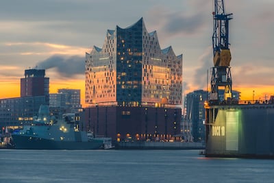 Docklands in Hamburg. Getty Images