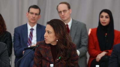 Minister of State Lana Nusseibeh said UAE companies have been launching projects and driving innovation across the EU. AFP