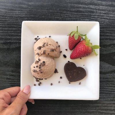 Tahini Cardamom gelato. Courtesy of Health & Yum By Tatiana