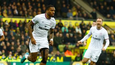Centre forward: Ivan Toney (Brentford) – Became the first Brentford player since 1937 to score a top-flight hat-trick to decide the relegation six-pointer against Norwich. Reuters
