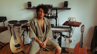 Musician Khyam Allami, who is completing a PhD in composition at the Royal Birmingham Conservatoire, has released two music-making apps. Courtesy Khyam Allami