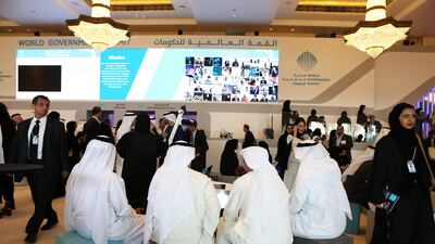 The World Government Summit held in Dubai, in February, is a citizen-centric initiative for the public sector. Pawan Singh / The National