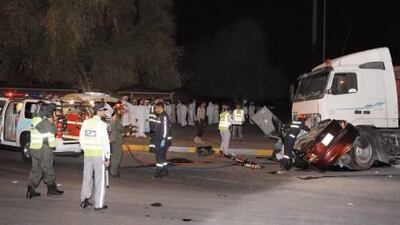 The couple may have been unaware that the relevant light for their lane was red.