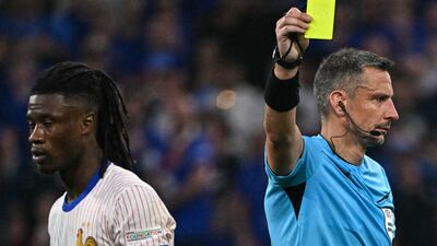 (On for Rabiot 62’) Booked for poor late challenge on Cucurella with a couple of minutes to go and game running away from France. AFP