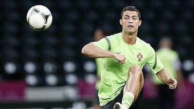 Cristiano Ronaldo is in action for Portugal later.