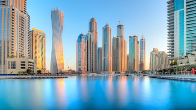 The UAE has two of the tallest residential towers in the world. The tallest pictured above is Marina 101. Photo: Unsplash