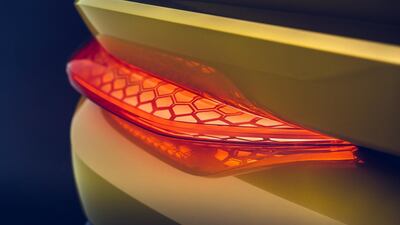 The Bacalar's rear headlight.