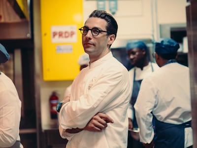 Etienne Laffaille is Chef de Cuisine for Riviera by Jean Imbert. Photo: Riviera by Jean Imbert