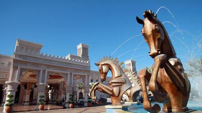 Above, the Al Qasr hotel operated by the Jumeirah Group in Dubai. Gabriela Maj / Bloomberg