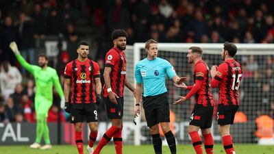 Adam Smith - 7 Stayed close to Darwin Nunez to prevent him from running the lines in the first half. Responsible for gifting Liverpool a penalty when he handled the ball. Getty
