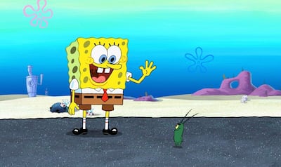 SpongeBob in The SpongeBob SquarePants Movie. Photo: Nickelodeon