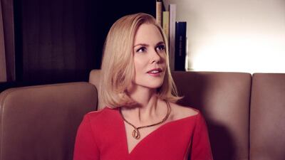 The virtual reality film, which took six months to produce and was filmed in Abu Dhabi, shows Nicole Kidman speaking directly to the camera, as she rehearses scenes from the script of a film. Courtesy Etihad Airways