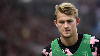 8. Matthijs de Ligt (Juventus) 27 points. AFP