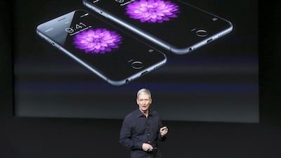 Tim Cook could take to the stage tomorrow and speak about the company’s legal fight with the US government over an order that it help the FBI unlock a terrorist’s iPhone. Robert Galbraith / Reuters