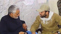 Mohammad Baqer Saad Dawood Al Saadi, right, was a disciple of Qassem Suleimani, the Quds Force commander who was killed in a US strike in 2020. Photo: US Department of Justice