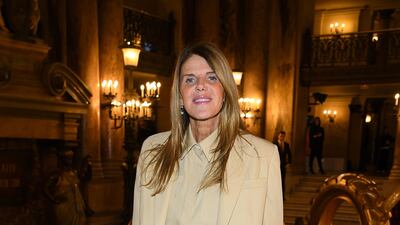 Anna Dello Russo at the Stella McCartney show (Photo by Pascal Le Segretain/Getty Images)