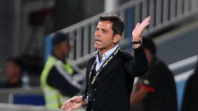 Quique Sanchez Flores, the Al Ahli coach, has boosted his credentials by taking his team into the Asian Champions League. Pawan Singh / The National